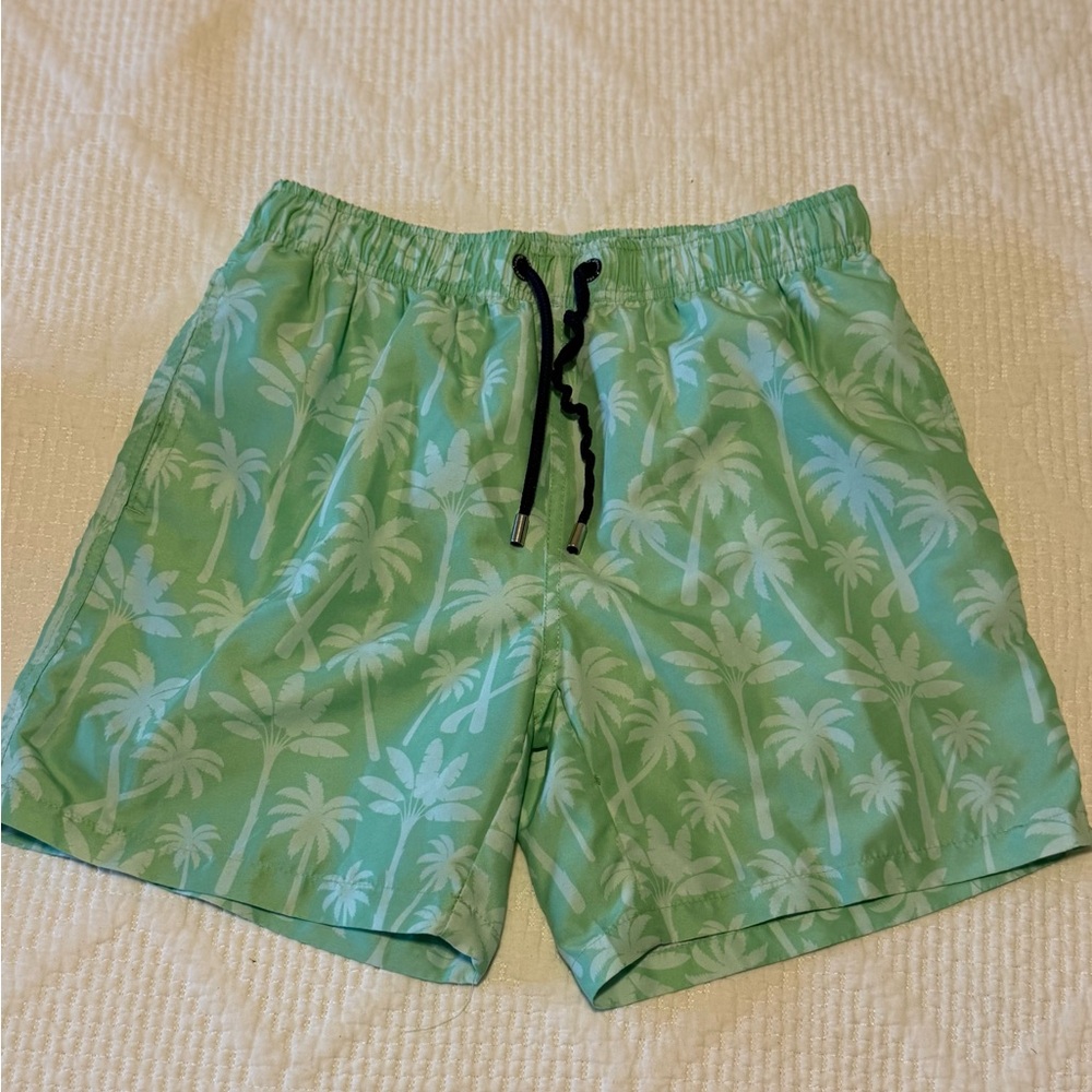 OshKosh B'gosh Tropical Green Swim Trunks